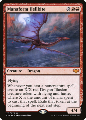 Manaform Hellkite [Innistrad: Crimson Vow] - The Mythic Store | 24h Order Processing