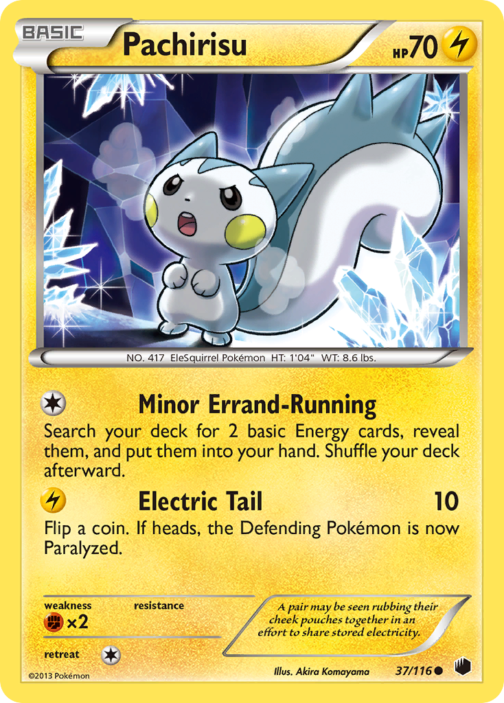 Pachirisu (37/116) [Black & White: Plasma Freeze] - The Mythic Store | 24h Order Processing