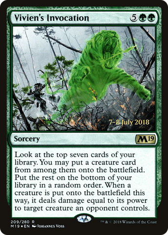 Vivien's Invocation [Core Set 2019 Prerelease Promos] - The Mythic Store | 24h Order Processing