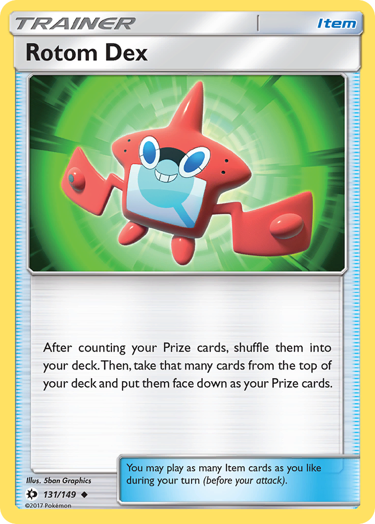 Rotom Dex (131/149) [Sun & Moon: Base Set] - The Mythic Store | 24h Order Processing