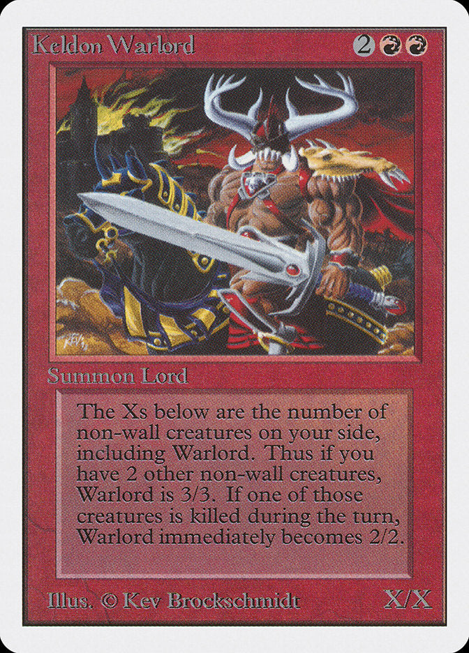 Keldon Warlord [Unlimited Edition] - The Mythic Store | 24h Order Processing