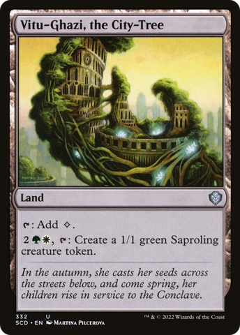 Vitu-Ghazi, the City-Tree [Starter Commander Decks] - The Mythic Store | 24h Order Processing