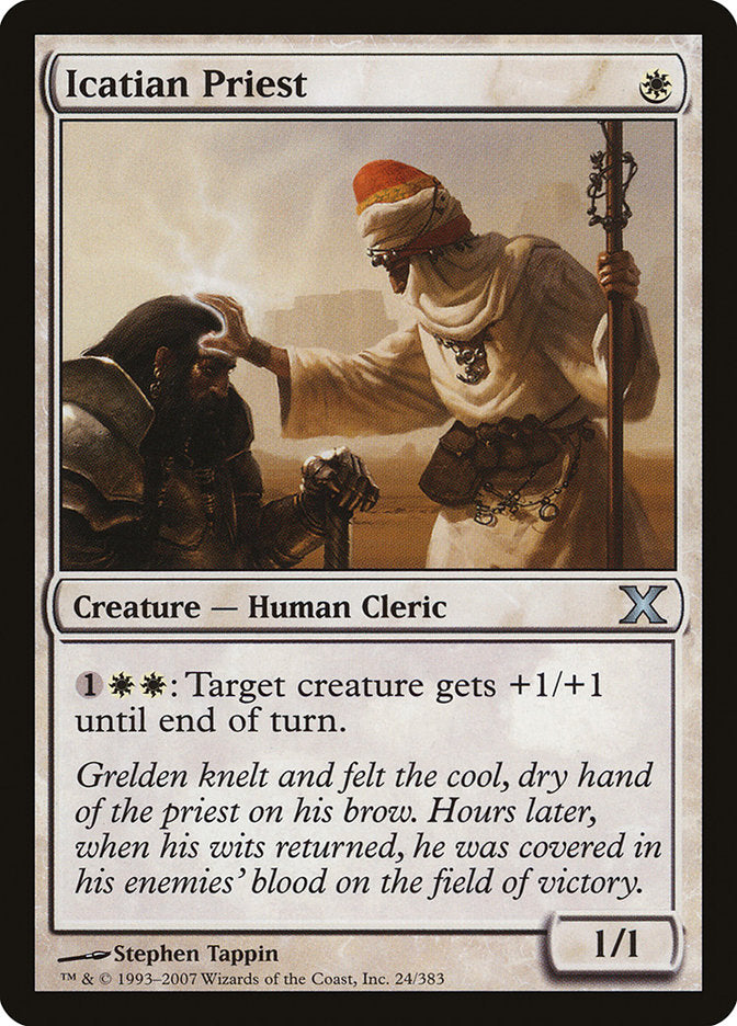Icatian Priest [Tenth Edition] - The Mythic Store | 24h Order Processing