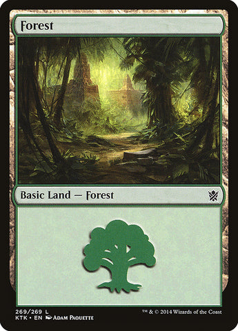 Forest (269) [Khans of Tarkir] - The Mythic Store | 24h Order Processing