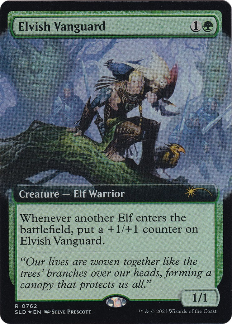 Elvish Vanguard (Extended Art) [Secret Lair Drop Series] - The Mythic Store | 24h Order Processing