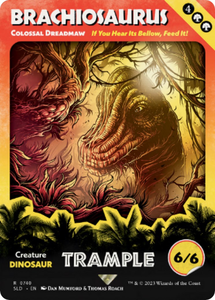 Brachiosaurus - Colossal Dreadmaw [Secret Lair Drop Series] - The Mythic Store | 24h Order Processing