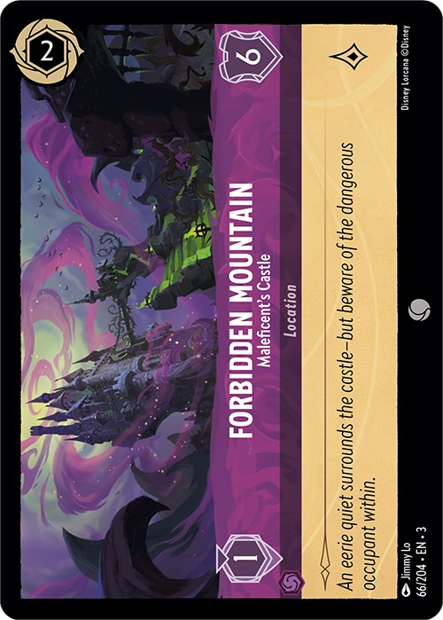 Forbidden Mountain - Maleficent's Castle (66/204) [Into the Inklands] - The Mythic Store | 24h Order Processing