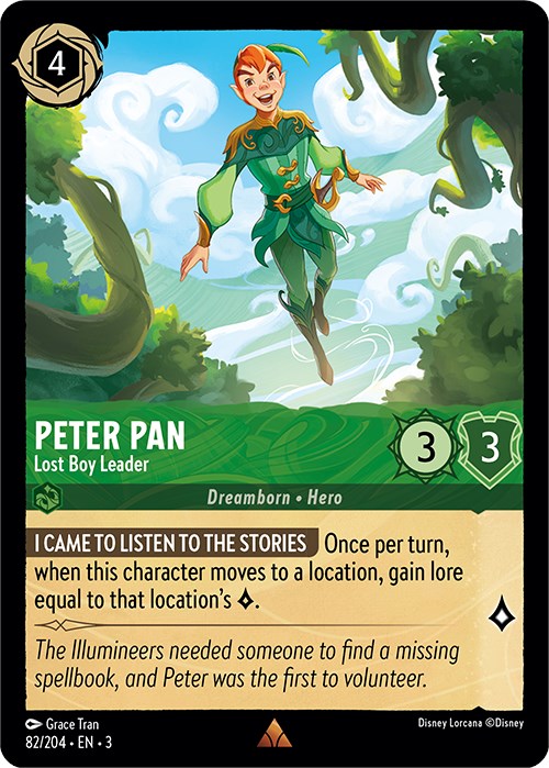 Peter Pan - Lost Boy Leader (82/204) [Into the Inklands] - The Mythic Store | 24h Order Processing