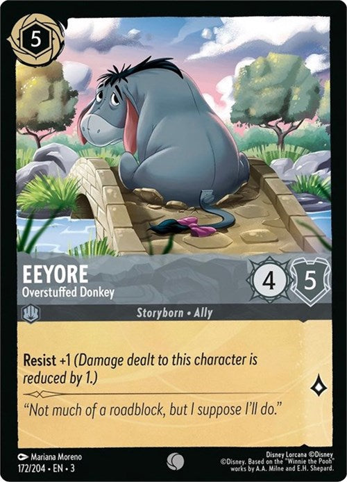 Eeyore - Overstuffed Donkey (172/204) [Into the Inklands] - The Mythic Store | 24h Order Processing