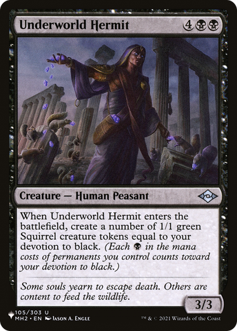 Underworld Hermit [The List] - The Mythic Store | 24h Order Processing