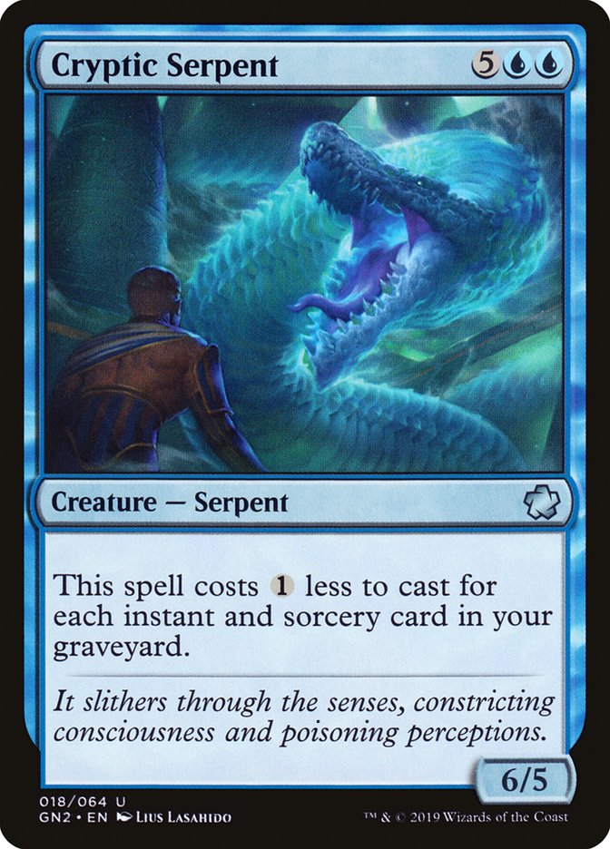 Cryptic Serpent [Game Night 2019] - The Mythic Store | 24h Order Processing