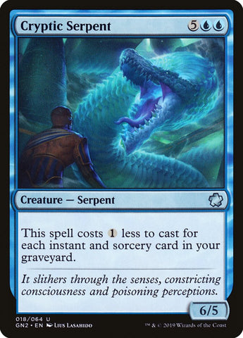 Cryptic Serpent [Game Night 2019] - The Mythic Store | 24h Order Processing