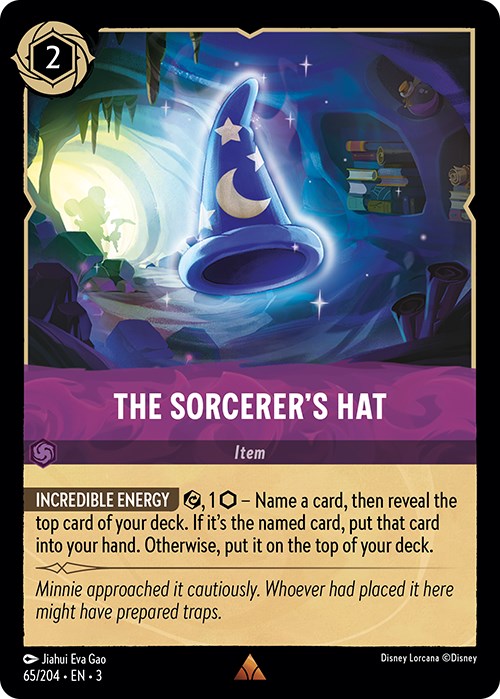 The Sorcerer's Hat (65/204) [Into the Inklands] - The Mythic Store | 24h Order Processing