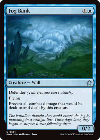 Fog Bank [Foundations] - The Mythic Store | 24h Order Processing