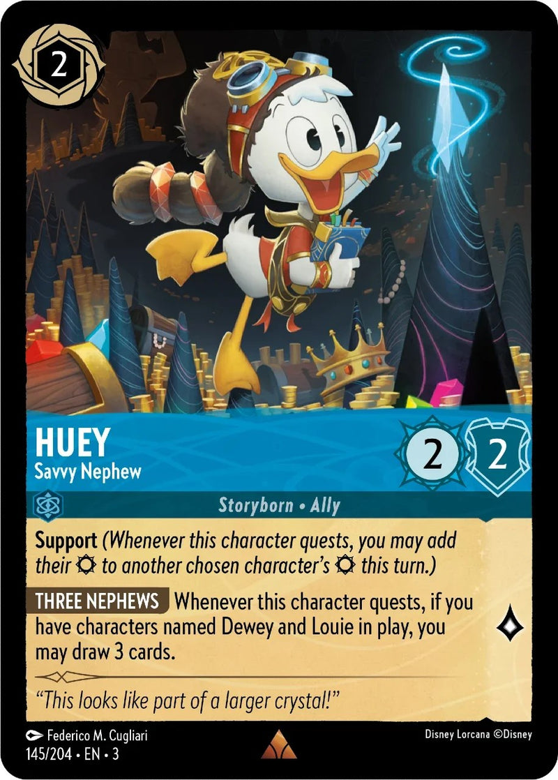 Huey - Savvy Nephew (145/204) [Into the Inklands] - The Mythic Store | 24h Order Processing