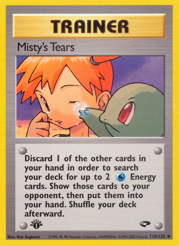 Misty's Tears (118/132) [Gym Challenge 1st Edition] - The Mythic Store | 24h Order Processing