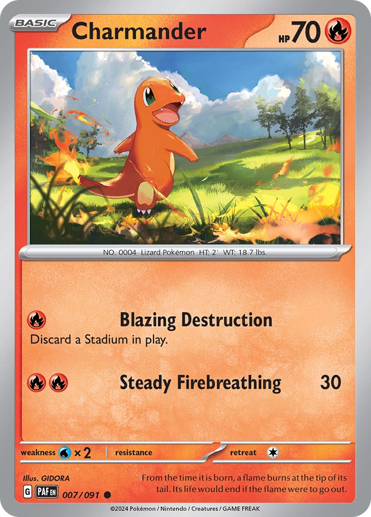 Charmander (007/091) [Scarlet & Violet: Paldean Fates] - The Mythic Store | 24h Order Processing