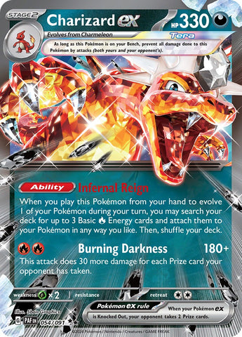 Charizard ex (054/091) [Scarlet & Violet: Paldean Fates] - The Mythic Store | 24h Order Processing