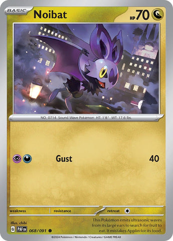Noibat (068/091) [Scarlet & Violet: Paldean Fates] - The Mythic Store | 24h Order Processing