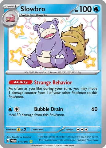 Slowbro (117/091) [Scarlet & Violet: Paldean Fates] - The Mythic Store | 24h Order Processing