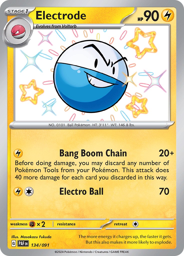 Electrode (134/091) [Scarlet & Violet: Paldean Fates] - The Mythic Store | 24h Order Processing