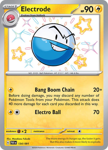 Electrode (134/091) [Scarlet & Violet: Paldean Fates] - The Mythic Store | 24h Order Processing