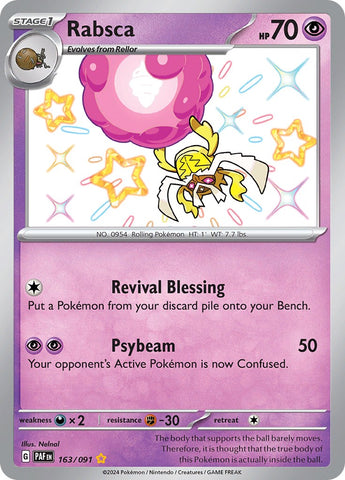 Rabsca (163/091) [Scarlet & Violet: Paldean Fates] - The Mythic Store | 24h Order Processing