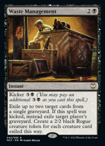 Waste Management [Streets of New Capenna Commander] - The Mythic Store | 24h Order Processing