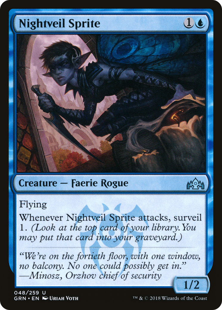 Nightveil Sprite [Guilds of Ravnica] - The Mythic Store | 24h Order Processing