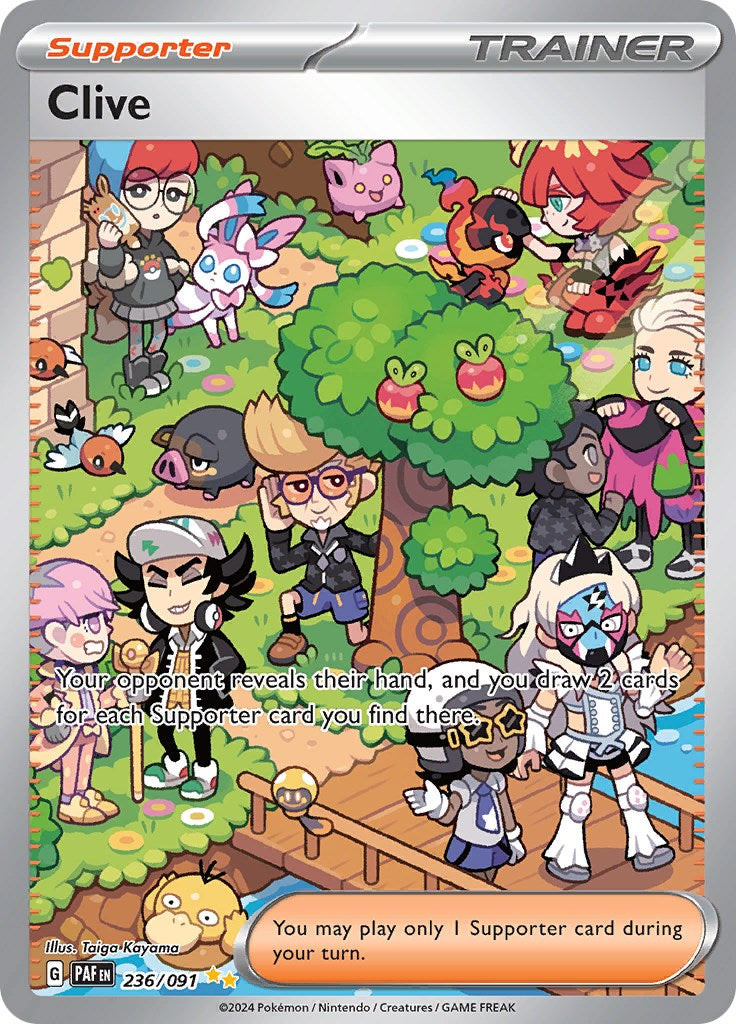 Clive (236/091) [Scarlet & Violet: Paldean Fates] - The Mythic Store | 24h Order Processing