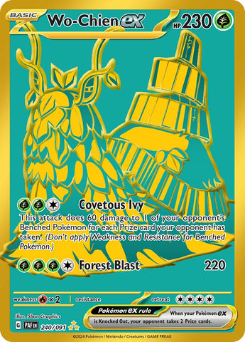 Wo-Chien ex (240/091) [Scarlet & Violet: Paldean Fates] - The Mythic Store | 24h Order Processing