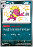 Weavile (183/091) [Scarlet & Violet: Paldean Fates] - The Mythic Store | 24h Order Processing