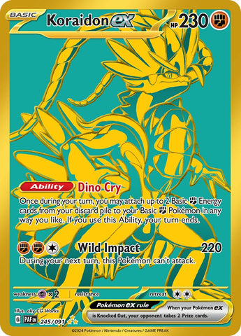 Koraidon ex (245/091) [Scarlet & Violet: Paldean Fates] - The Mythic Store | 24h Order Processing