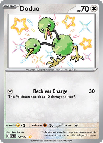 Doduo (199/091) [Scarlet & Violet: Paldean Fates] - The Mythic Store | 24h Order Processing