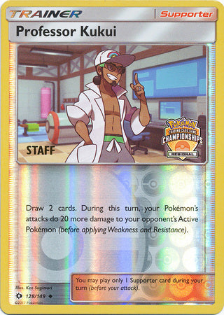 Professor Kukui (128/149) (Regional Championship Promo Staff) [Sun & Moon: Base Set] - The Mythic Store | 24h Order Processing