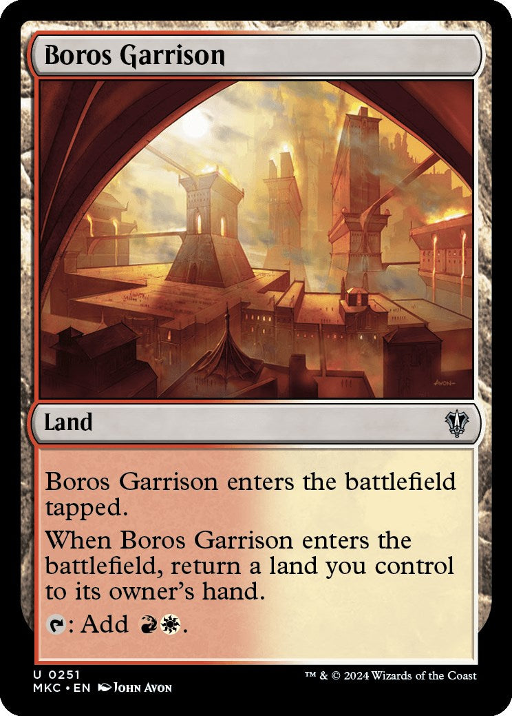 Boros Garrison [Murders at Karlov Manor Commander] - The Mythic Store | 24h Order Processing