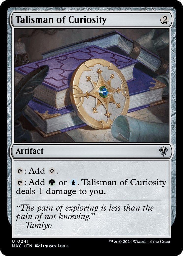 Talisman of Curiosity [Murders at Karlov Manor Commander] - The Mythic Store | 24h Order Processing