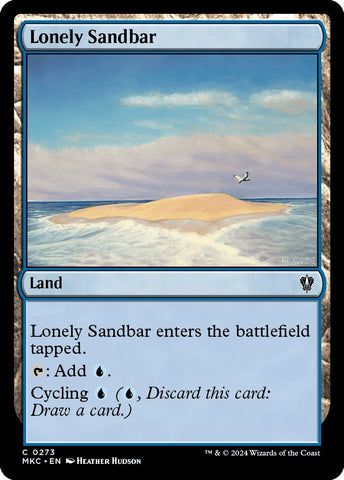 Lonely Sandbar [Murders at Karlov Manor Commander] - The Mythic Store | 24h Order Processing