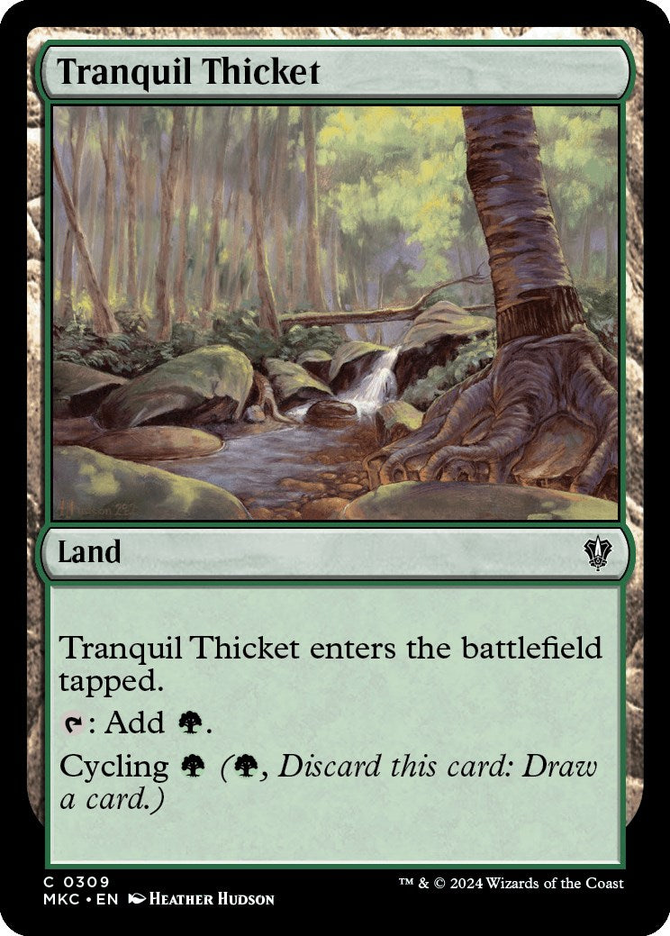 Tranquil Thicket [Murders at Karlov Manor Commander] - The Mythic Store | 24h Order Processing