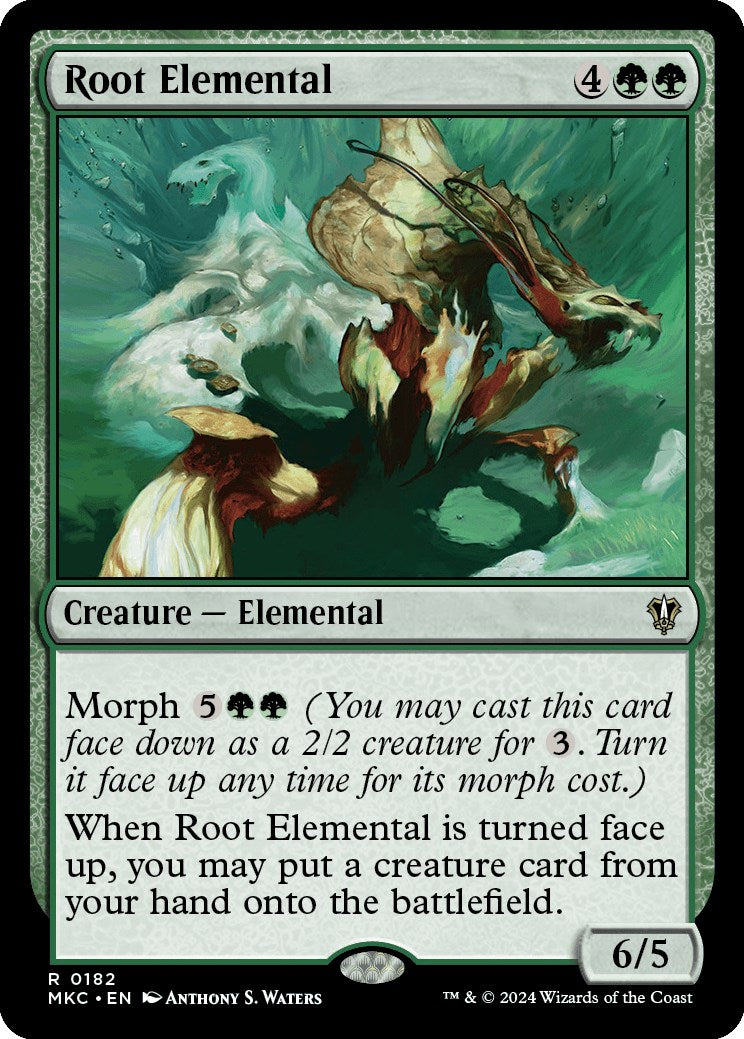 Root Elemental [Murders at Karlov Manor Commander] - The Mythic Store | 24h Order Processing