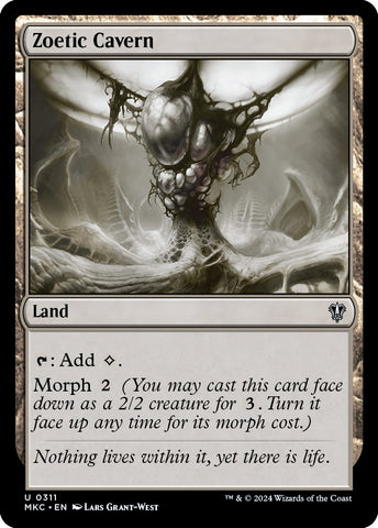 Zoetic Cavern [Murders at Karlov Manor Commander] - The Mythic Store | 24h Order Processing