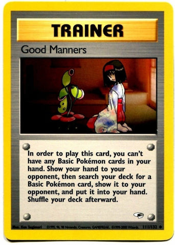 Good Manners (111/132) [Gym Heroes Unlimited] - The Mythic Store | 24h Order Processing