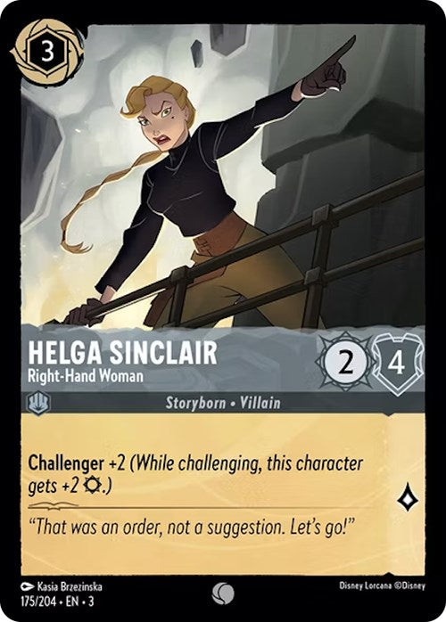 Helga Sinclair - Right-Hand Woman (175/204) [Into the Inklands] - The Mythic Store | 24h Order Processing