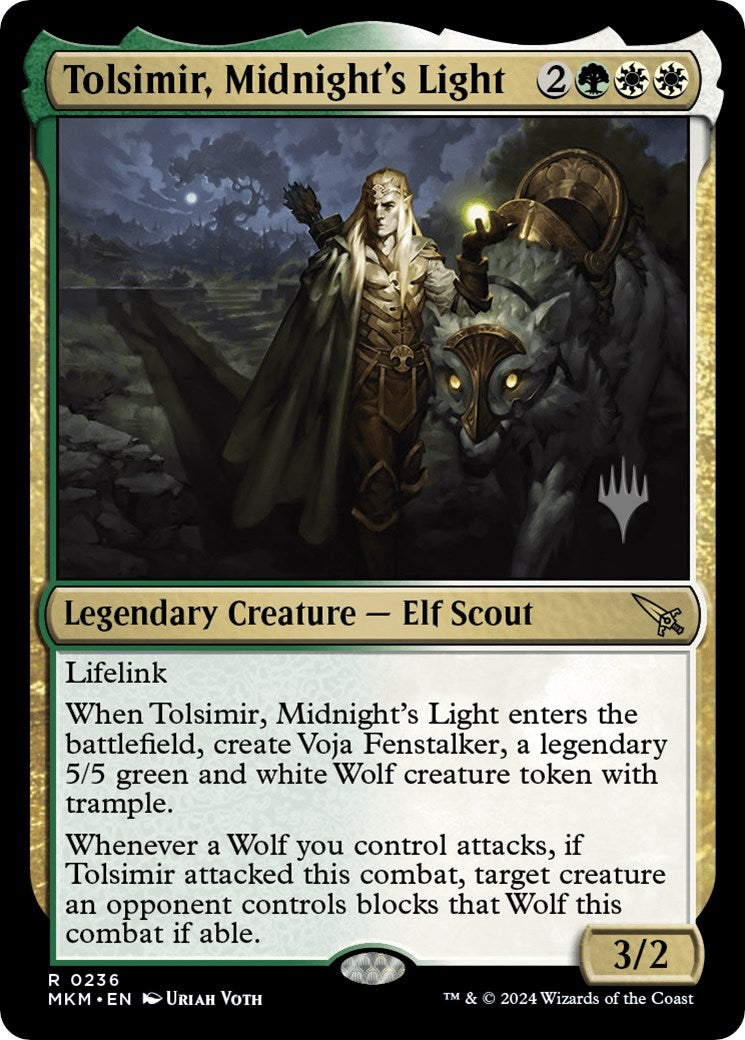 Tolsimir, Midnight's Light (Promo Pack) [Murders at Karlov Manor Promos] - The Mythic Store | 24h Order Processing