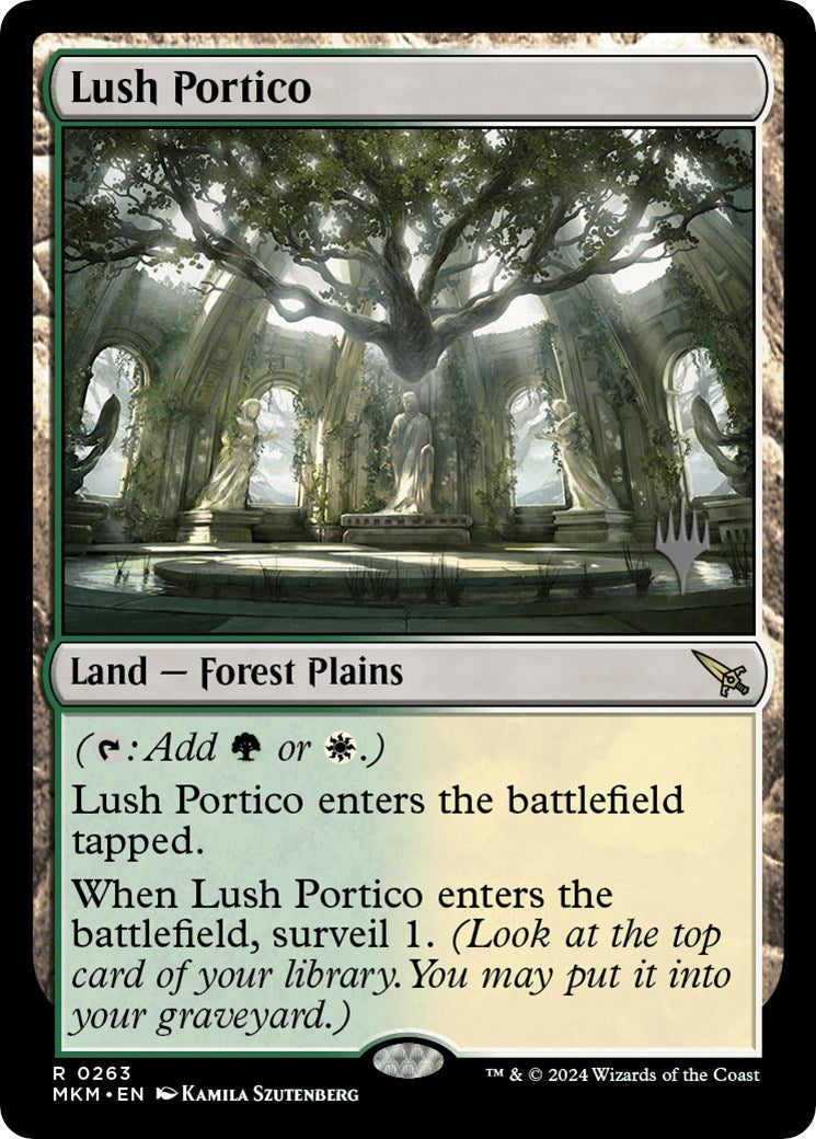 Lush Portico (Promo Pack) [Murders at Karlov Manor Promos] - The Mythic Store | 24h Order Processing