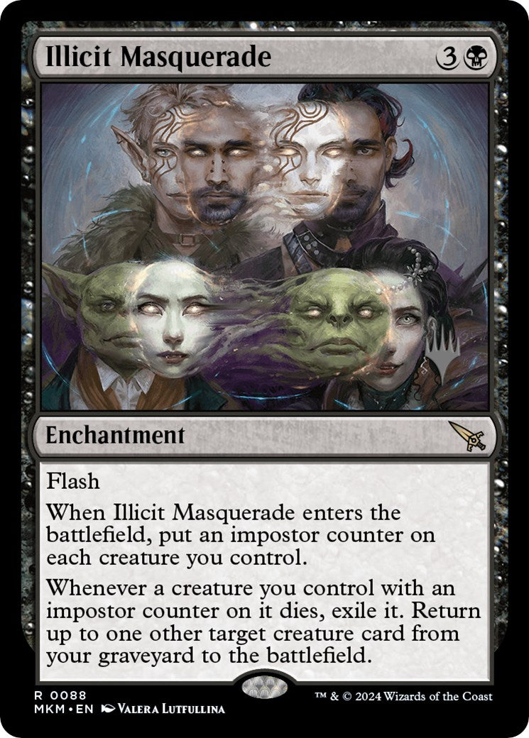 Illicit Masquerade (Promo Pack) [Murders at Karlov Manor Promos] - The Mythic Store | 24h Order Processing