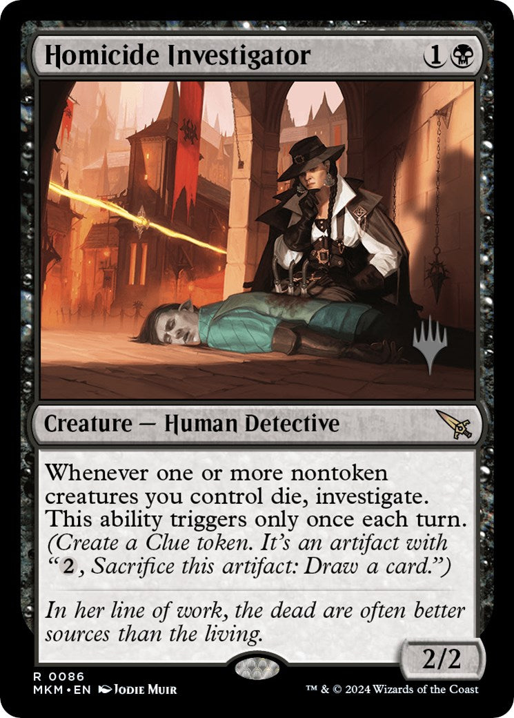 Homicide Investigator (Promo Pack) [Murders at Karlov Manor Promos] - The Mythic Store | 24h Order Processing