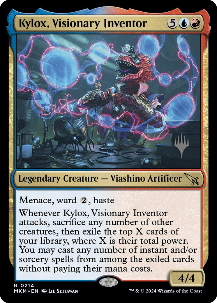 Kylox, Visionary Inventor (Promo Pack) [Murders at Karlov Manor Promos] - The Mythic Store | 24h Order Processing