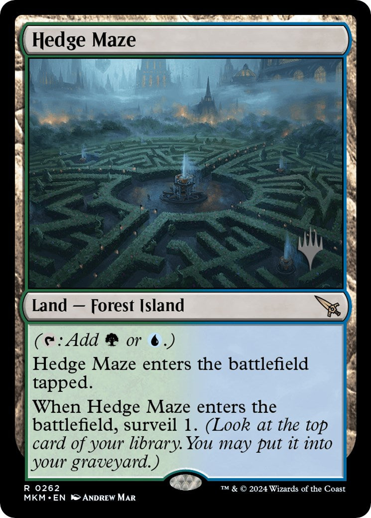 Hedge Maze (Promo Pack) [Murders at Karlov Manor Promos] - The Mythic Store | 24h Order Processing