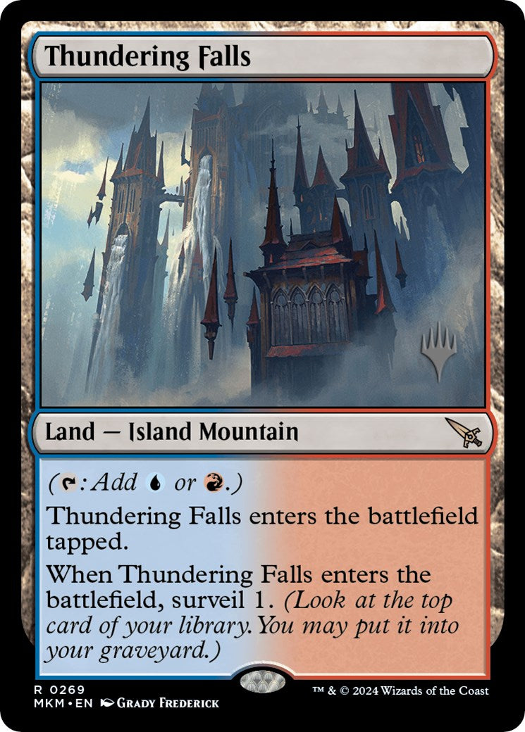 Thundering Falls (Promo Pack) [Murders at Karlov Manor Promos] - The Mythic Store | 24h Order Processing